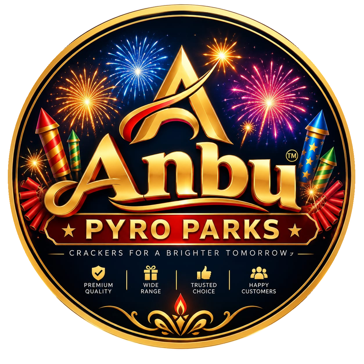 Anbu Pyro Parks logo